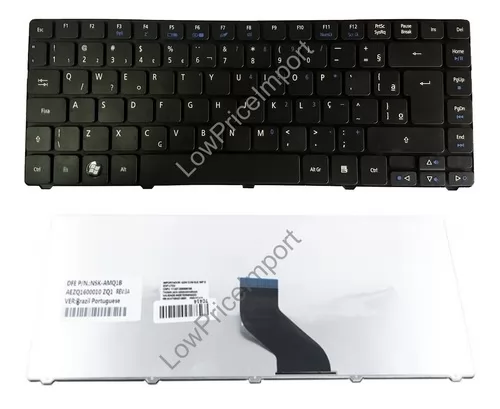 Teclado Para Notebook Acer Aspire 4743g 4752g 3410g 4336 